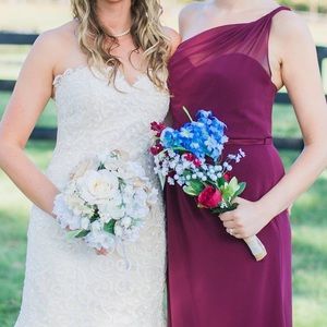 Alfred Angelo Mahogany bridesmaid dress size 6